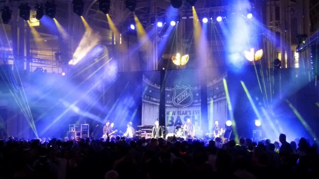 NHL NYE with Billy Idol Reagan Bldg.